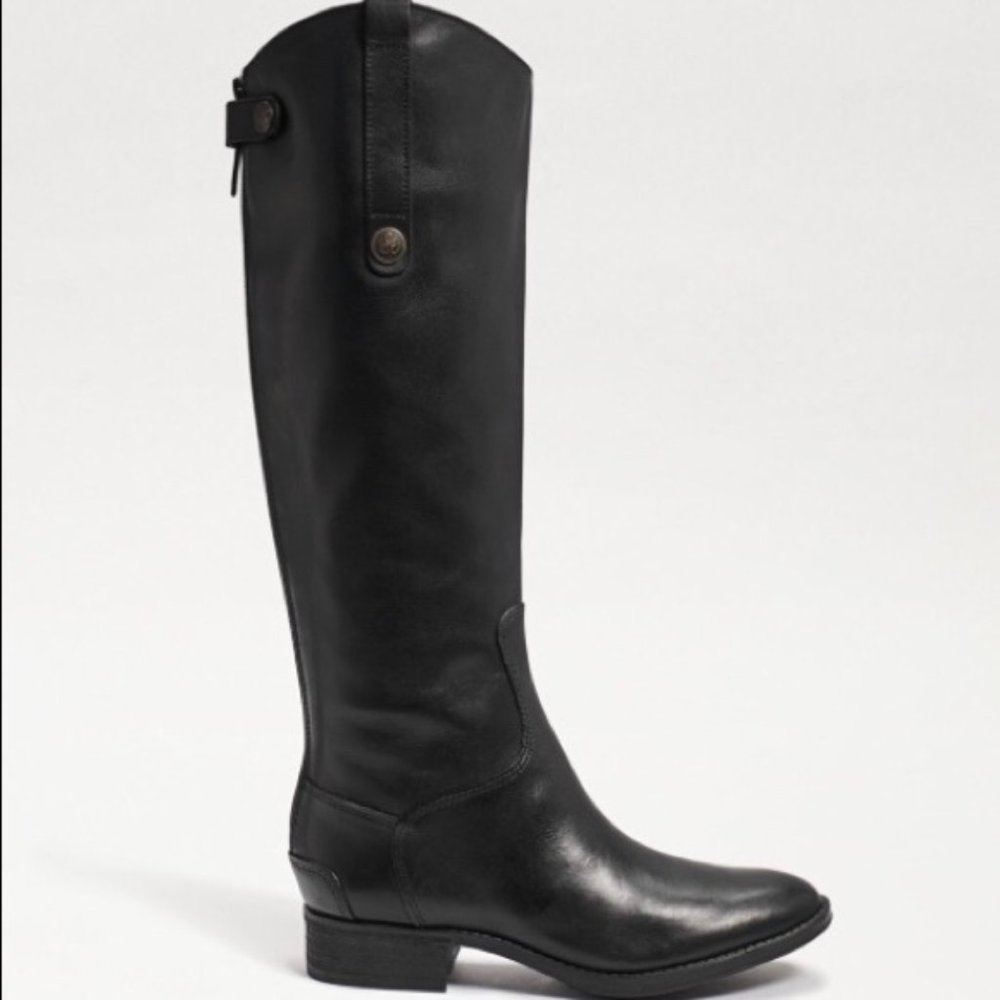 Sam Edelman Penny 2 Wide Calf Riding Boot Sz 10